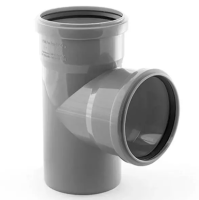Тройник ПВХ для внутренней канализации 110х110х90° мм купить в Минске, цена, фото, отзывы, описания