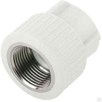 Муфта комбинированная полипропиленовая ПП 25х3/4" с внутренней резьбой MeerPlast купить в Минске | Низкая цена.