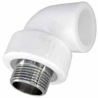 Угольник HP 20х1/2 белый MeerPlast купить в Минске | Низкая цена.