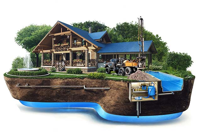 Устройство водоснабжения на даче или в частном доме