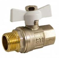 Кран шаровой STI ШГ бабочка 15