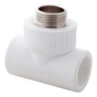 Тройник ПП 20х3/4" НР белый MeerPlast купить в Минске | Низкая цена.