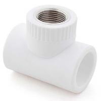 Тройник ПП 25х3/4" ВР комбинированный белый MeerPlast купить в Минске | Низкая цена.