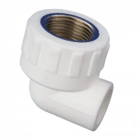 Угольник 90° ПП 20х1/2" ВР белый MeerPlast купить в Минске | Низкая цена.