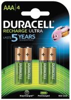 Аккумуляторная батарея AAA/HR03 1,2V/900mAh Duracell 4BP