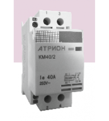 Контактор модульный КМ 4/40А 4но 220В 3М АТРИОН купить в Минске | Низкая цена.