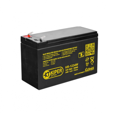Аккумуляторная батарея Kiper HR-1234W F2 12V/9Ah