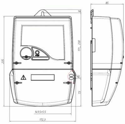 Счётчик электроэнергии СЕ 318BY S31.149.JPR.QUVFL купить в Минске | Низкая цена.