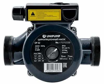 Насос CP 32-80 180 циркуляционный UNIPUMP