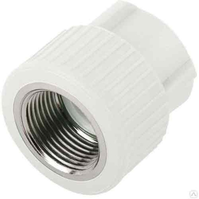  Муфта комбинированная полипропиленовая ПП 32х3/4" с внутренней резьбой MeerPlast купить в Минске | Низкая цена.